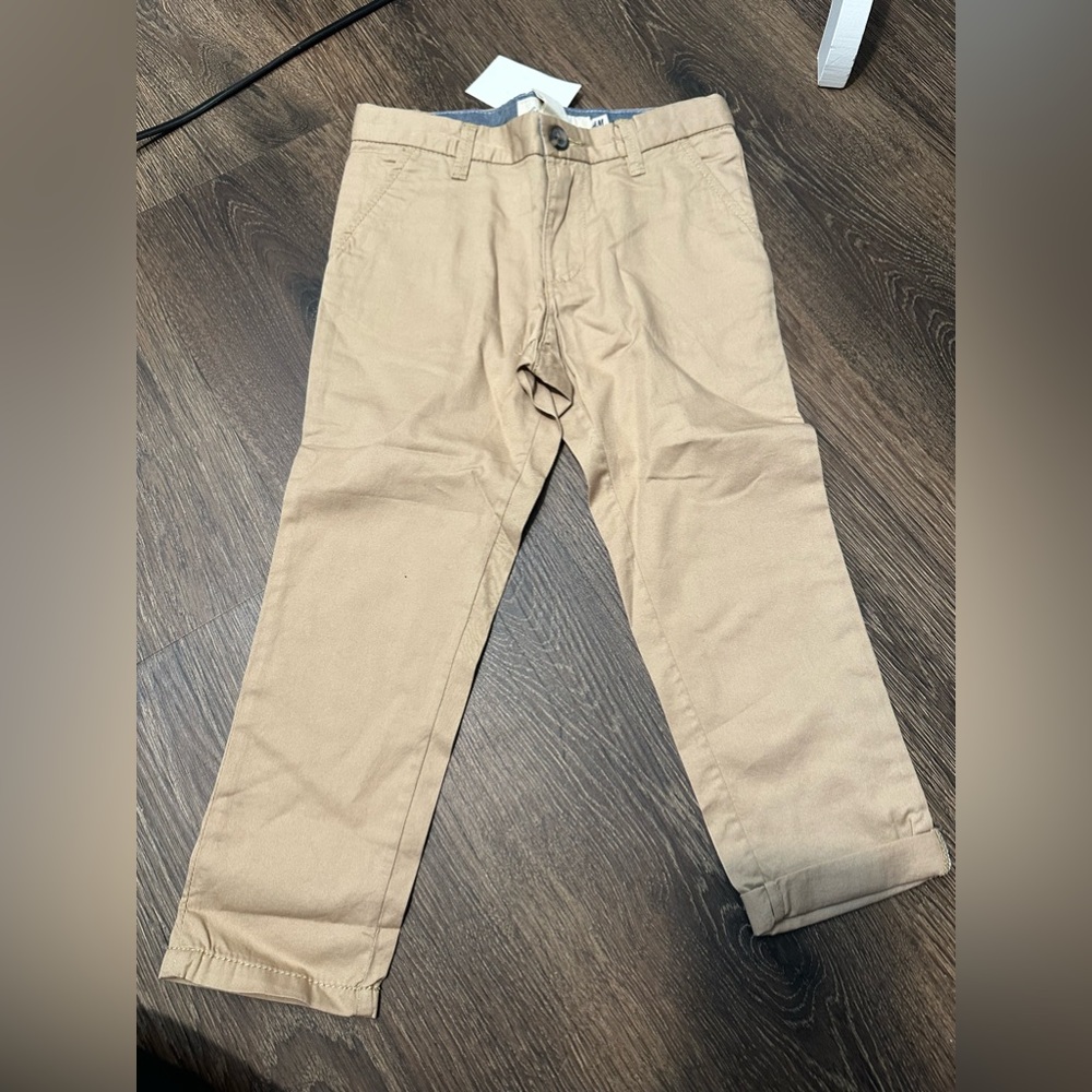 Nwt boy khaki chino h& m size 3-4y
